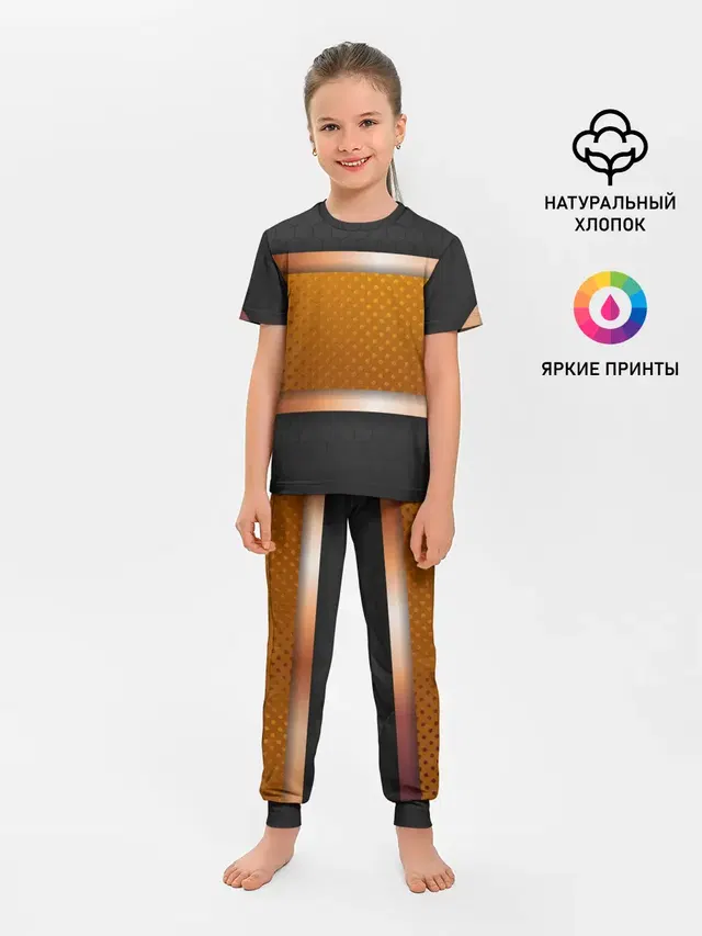 3d gold / black