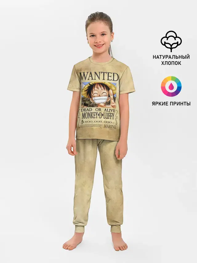 Манки Д. Луффи в розыске One Piece