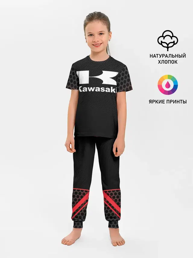 Детская пижама с брюками