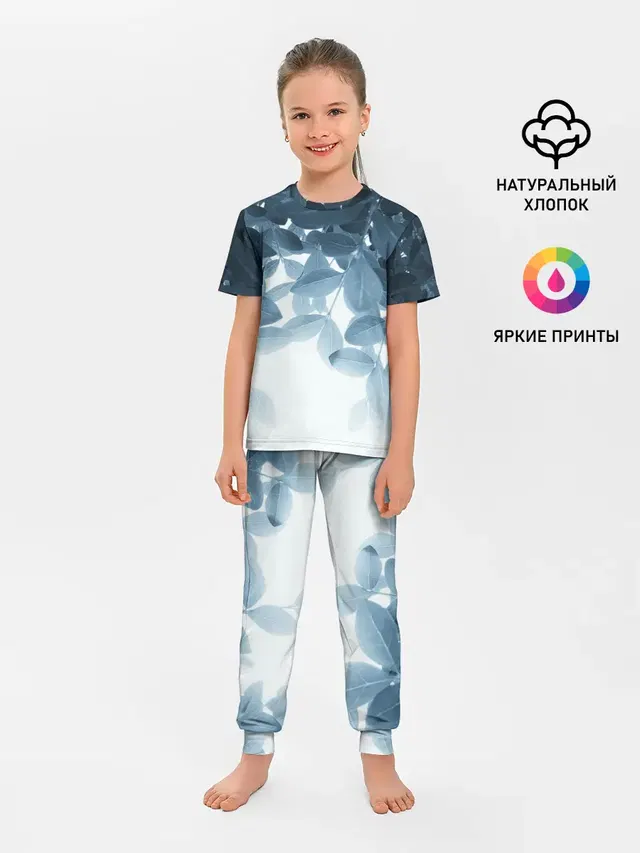 Детская пижама с брюками