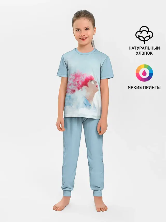 Детская пижама с брюками