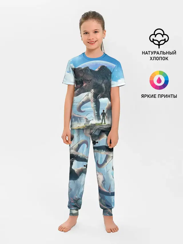 Детская пижама с брюками