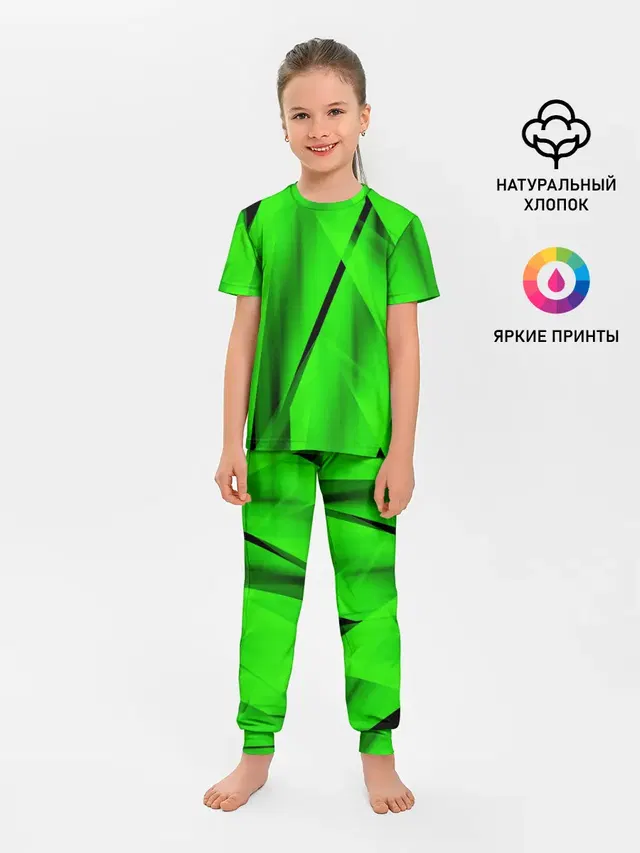 Детская пижама с брюками