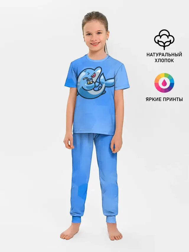 Дельфин с коктейлем
