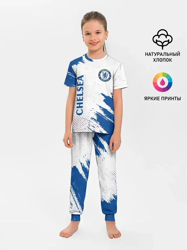 Детская пижама с брюками