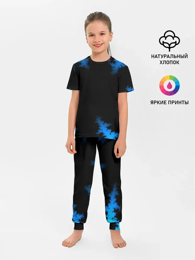 Детская пижама с брюками