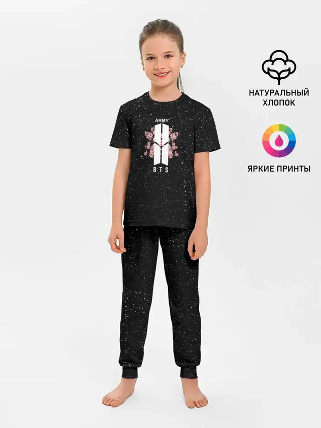 Детская пижама с брюками