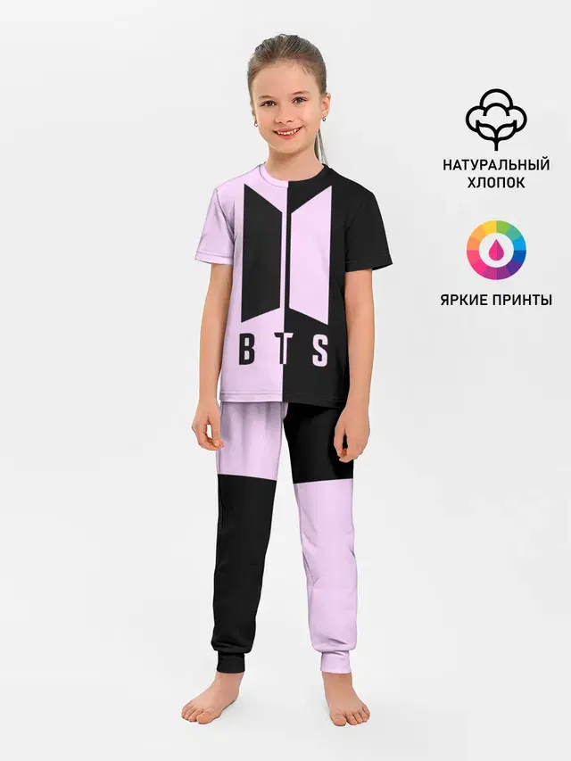 Детская пижама с брюками