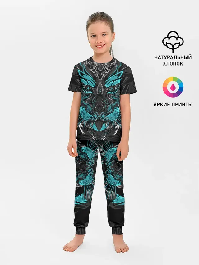 Абстракция тигр