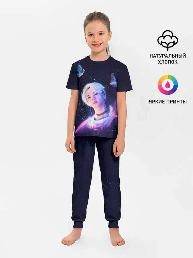 Детская пижама с брюками
