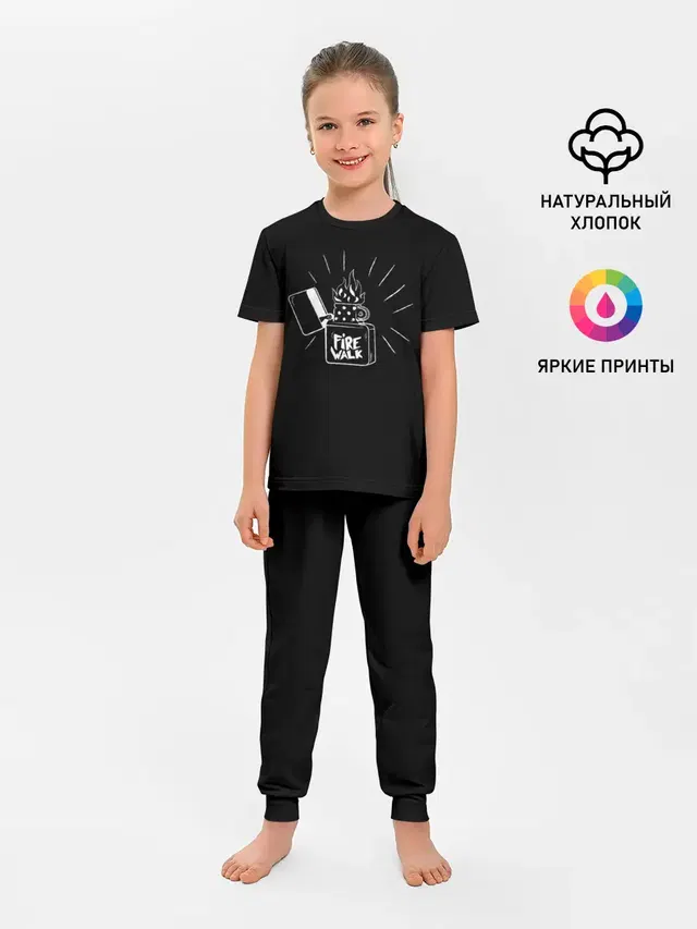 Детская пижама с брюками с принтом «Life is strange»