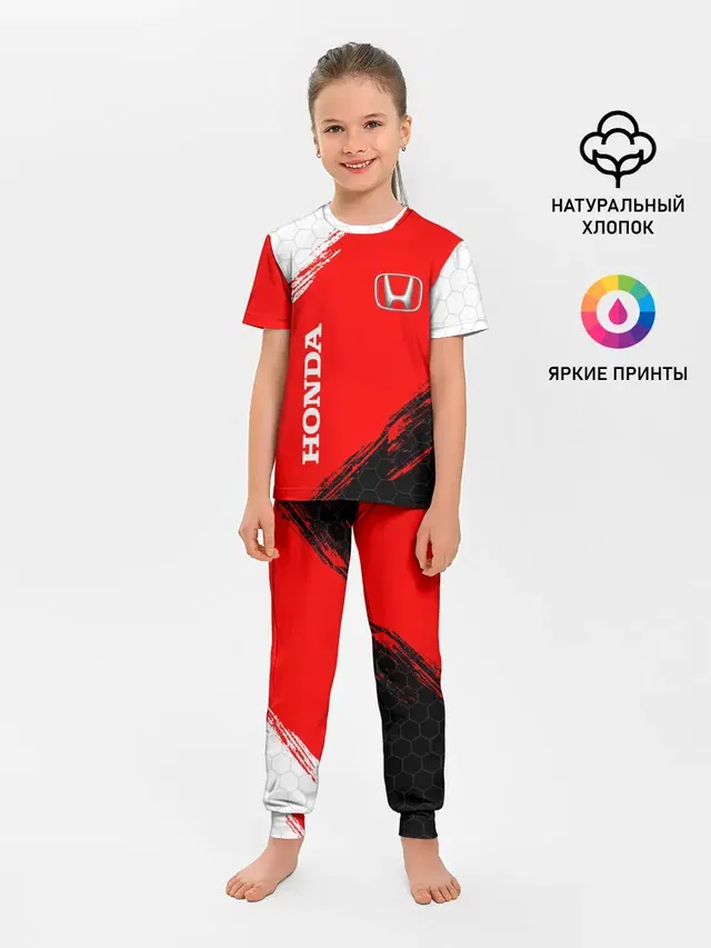 Детская пижама с брюками