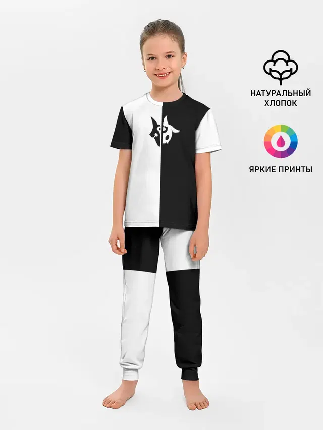 Детская пижама с брюками