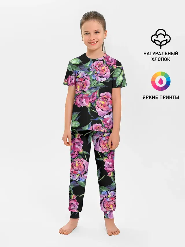 Розовые пионы