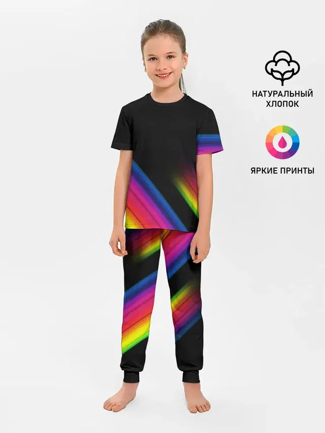 Детская пижама с брюками