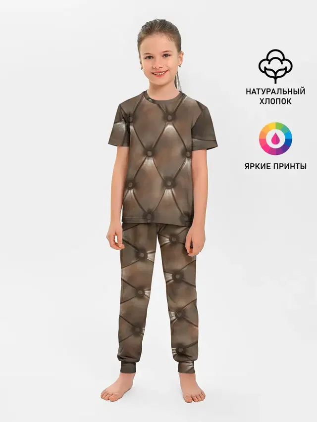 Детская пижама с брюками