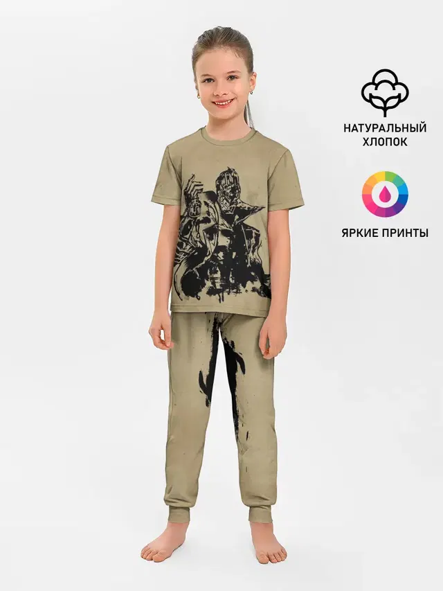 Детская пижама с брюками