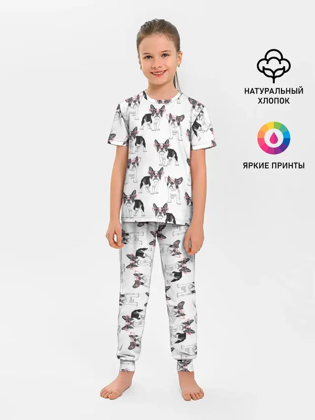 Французские бульдоги в очках