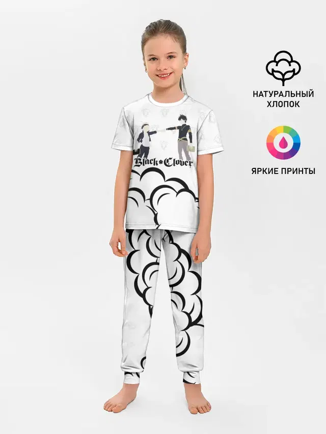 Чёрный клевер Аста и Юно