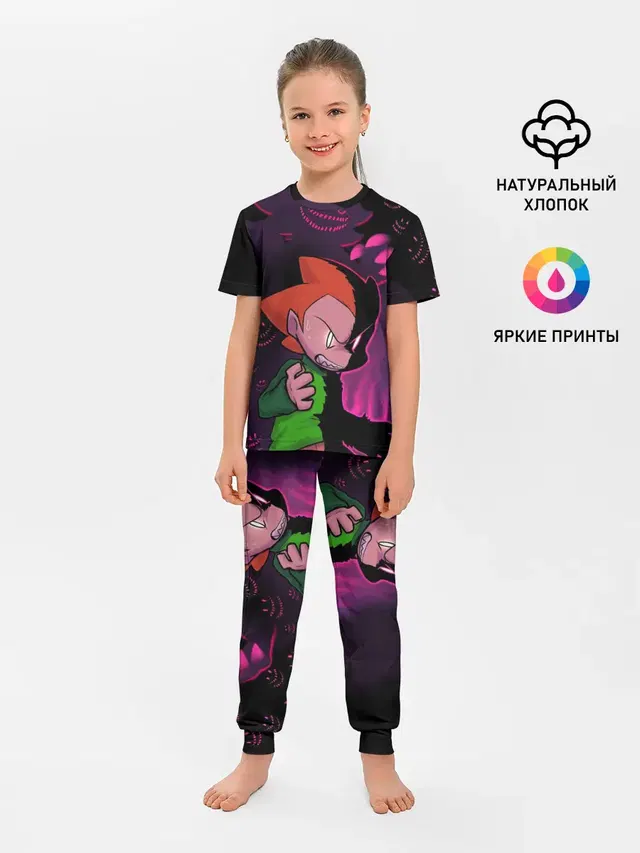 Детская пижама с брюками