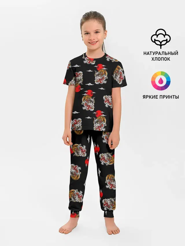 Японский стиль - тигры