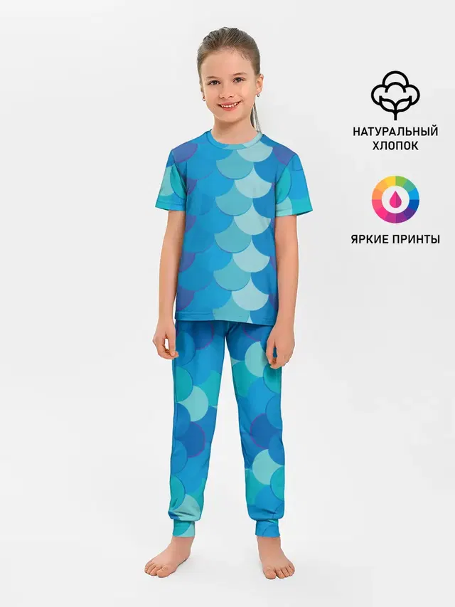 Синяя чешуя рыбы