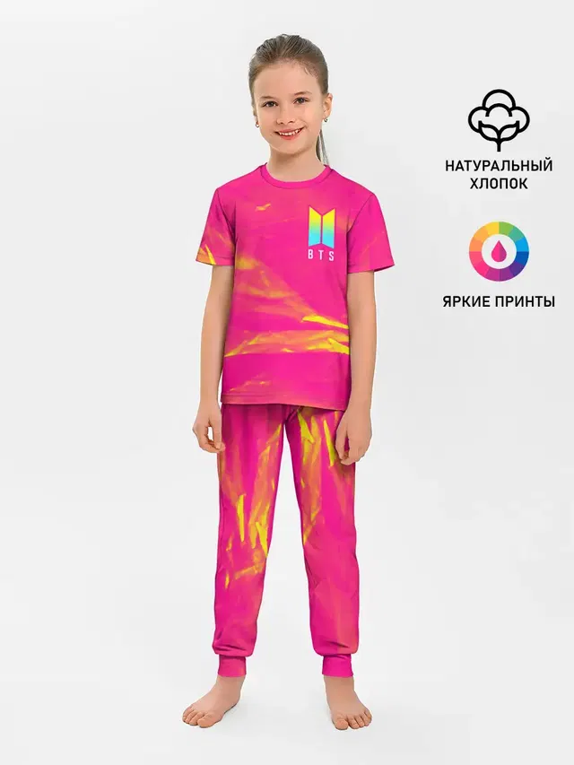 Детская пижама с брюками