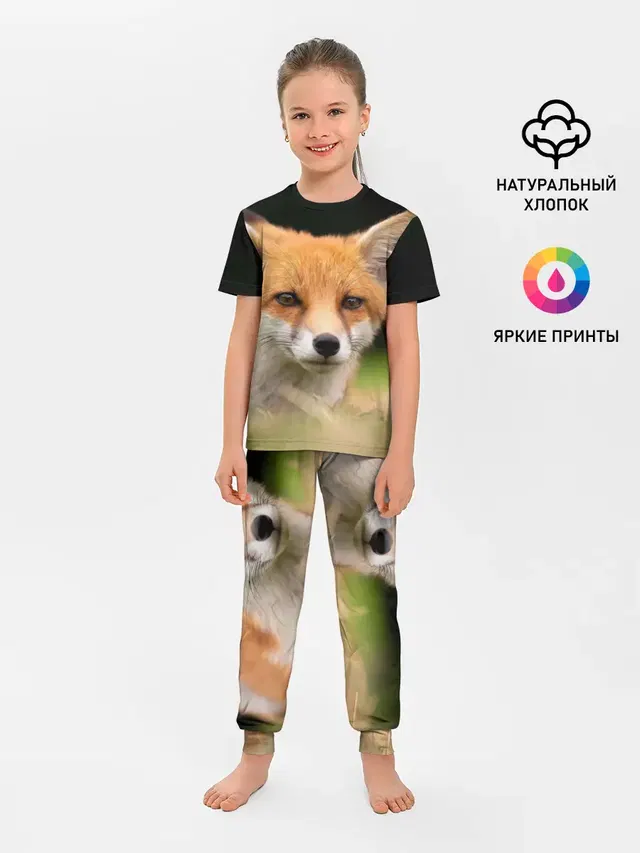 Детская пижама с брюками