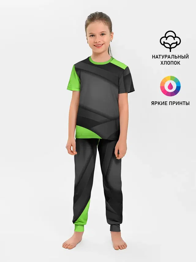 Детская пижама с брюками