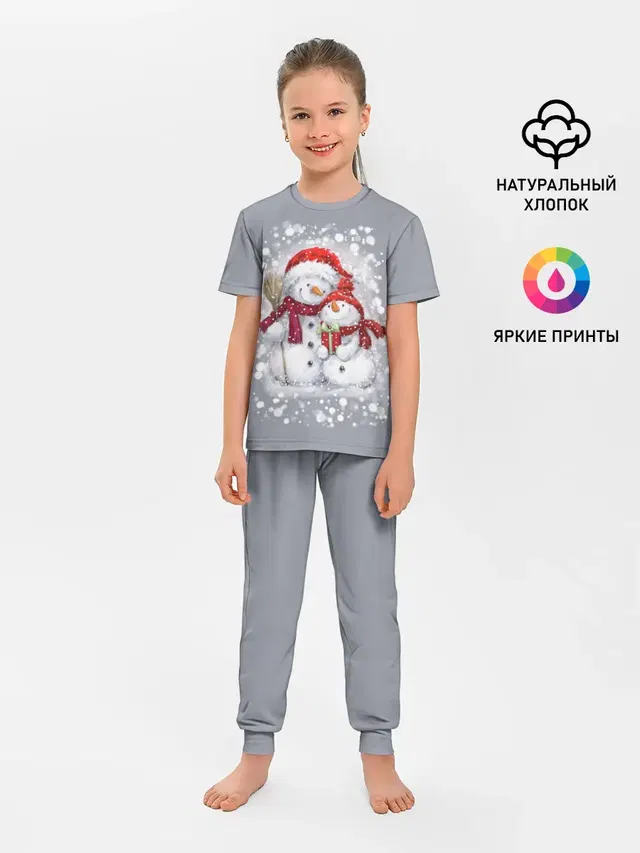 Два снеговика