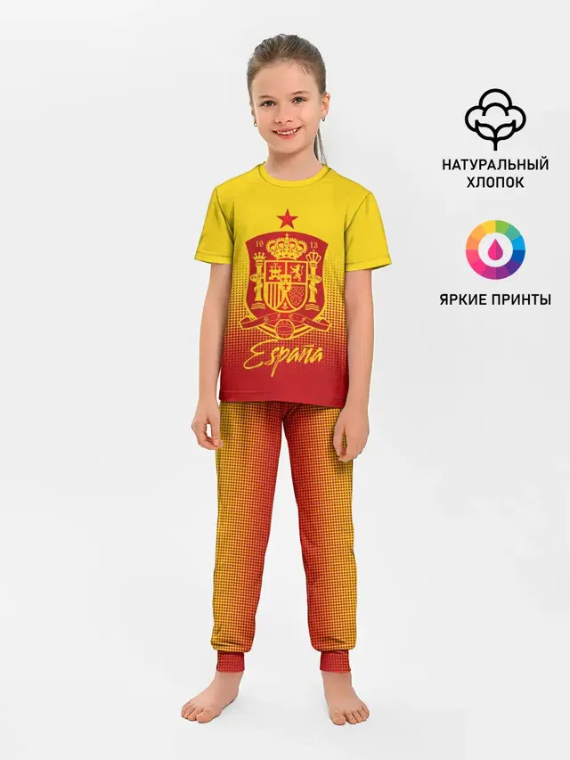 Детская пижама с брюками