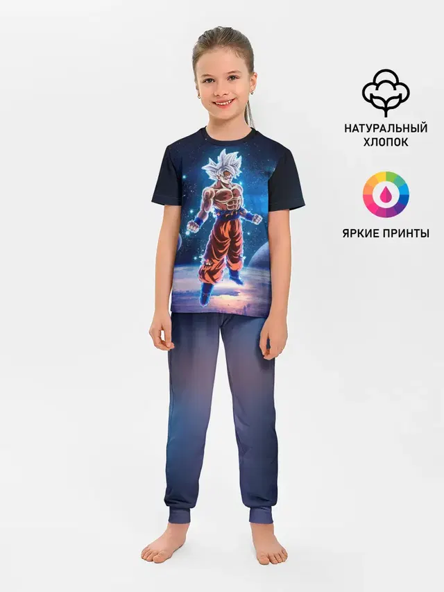 Детская пижама с брюками