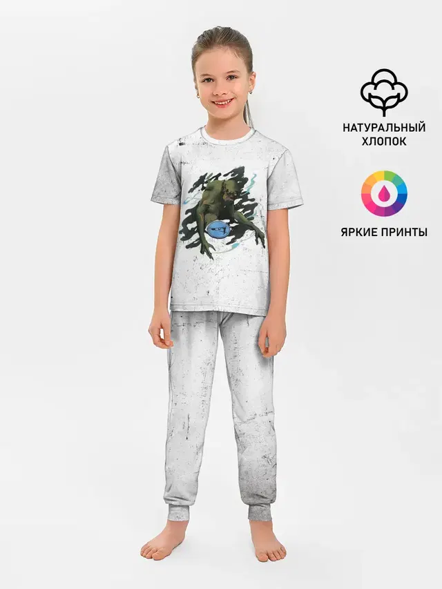 Детская пижама с брюками