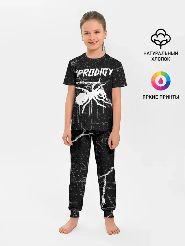 Детская пижама с брюками с принтом «Prodigy — THE PRODIGY.»