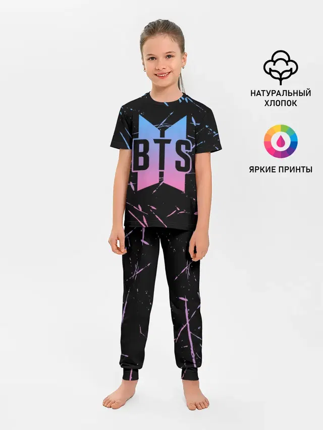 Детская пижама с брюками