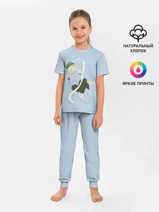 Детская пижама с брюками
