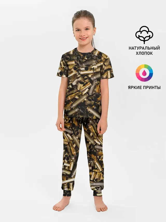Детская пижама с брюками