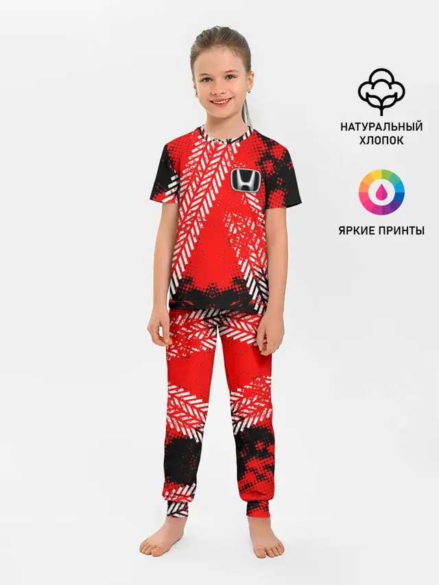 Детская пижама с брюками
