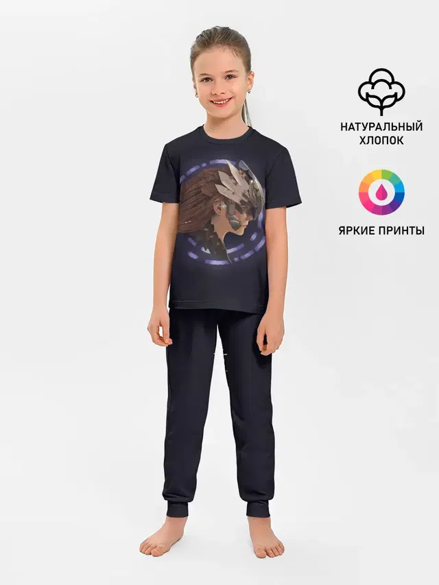 Детская пижама с брюками