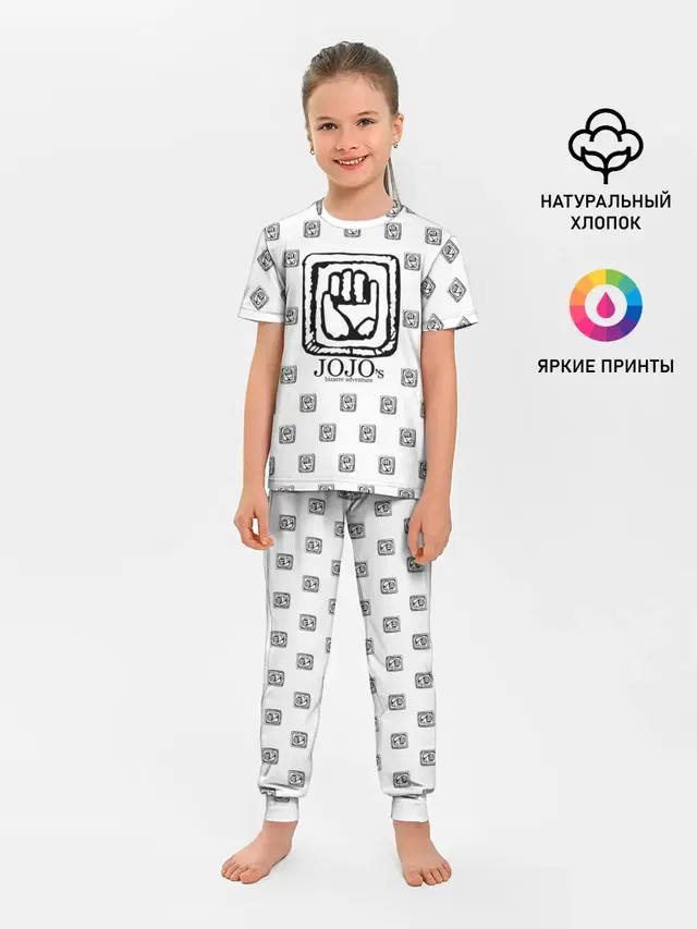 Лого джоджо белый