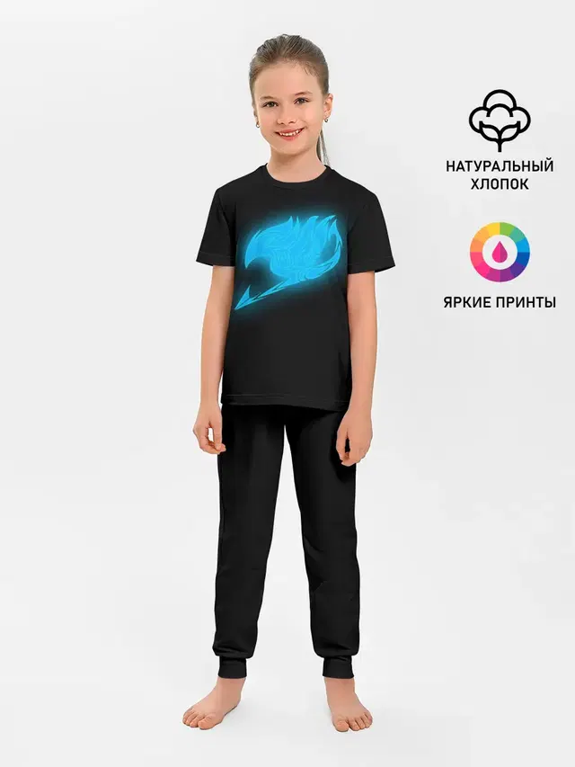 Детская пижама с брюками