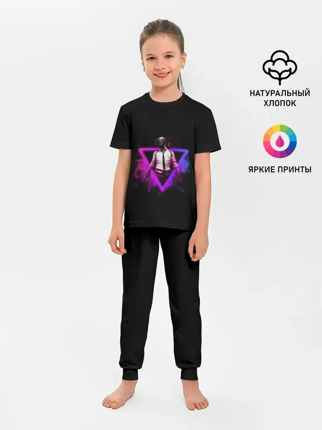 Детская пижама с брюками