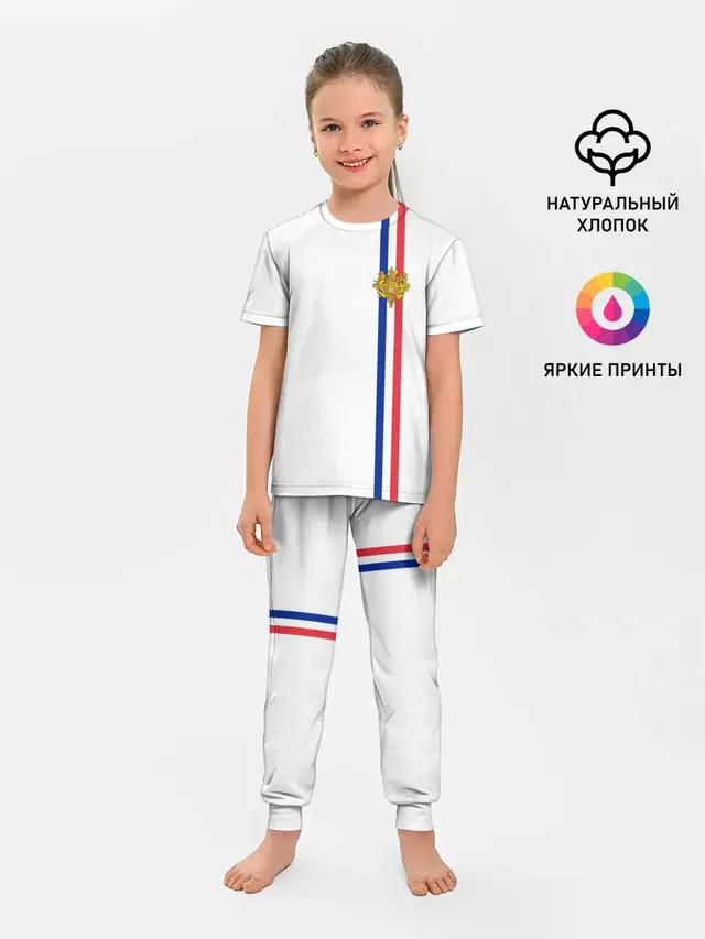 Франция, лента с гербом
