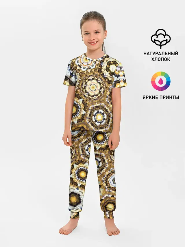 Детская пижама с брюками