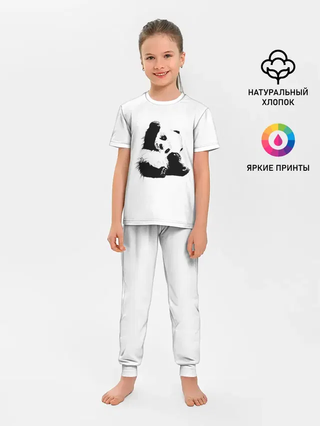 Детская пижама с брюками