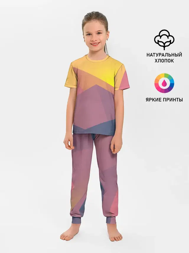 Детская пижама с брюками