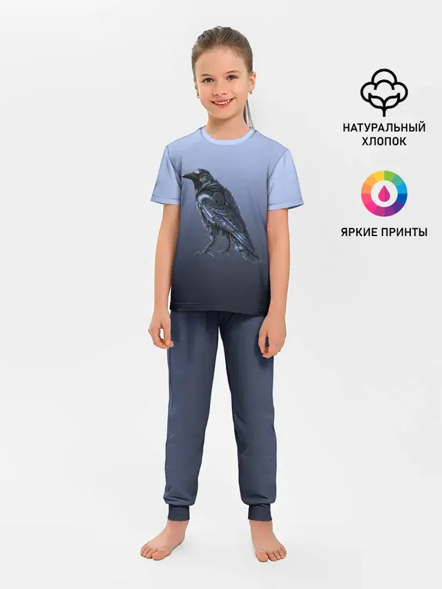 футуристический ворон