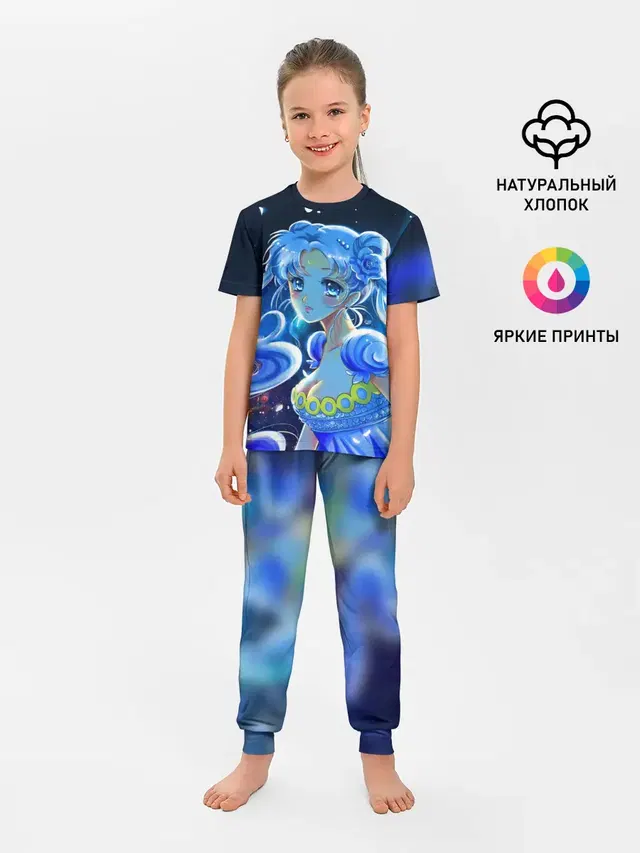 Детская пижама с брюками