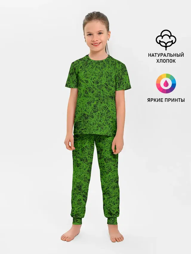 зелёный паттерн