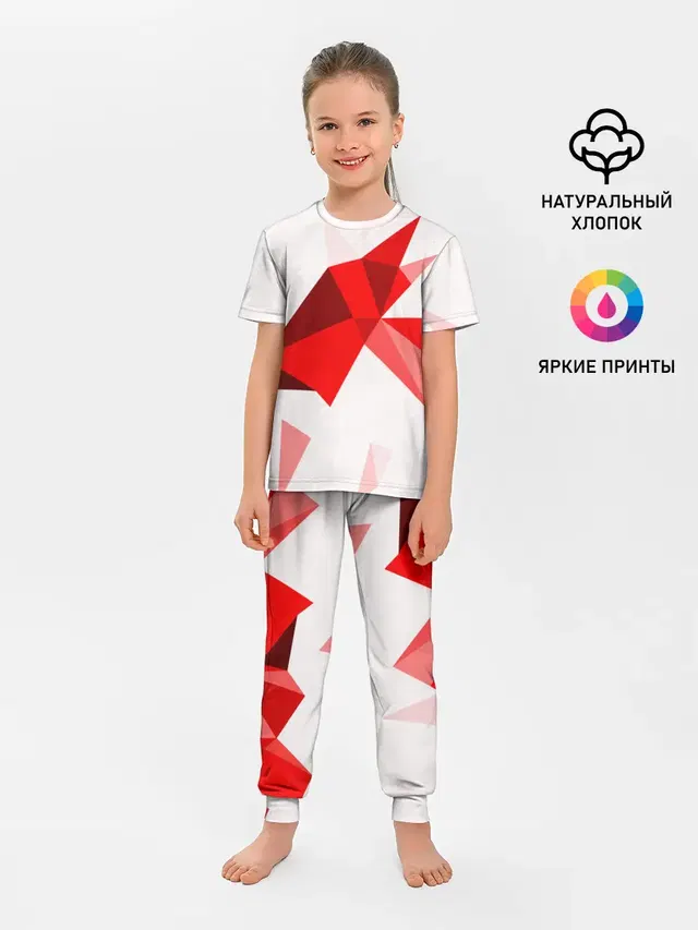 Детская пижама с брюками